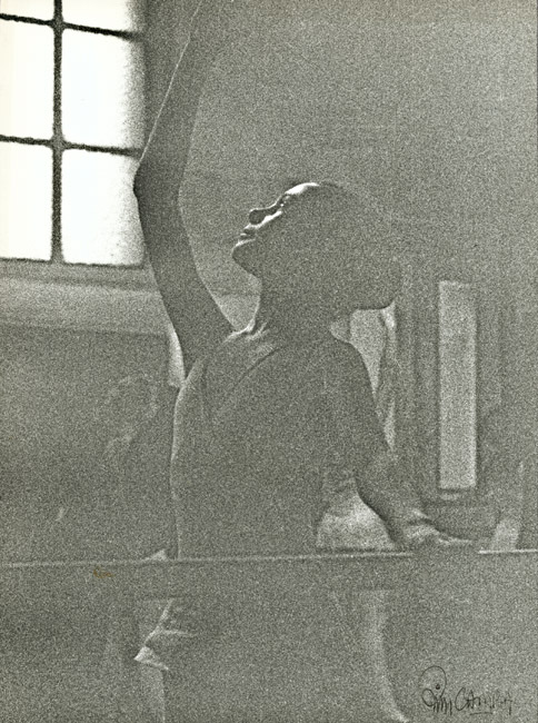 Kim Camba - Ballerina at the Barre