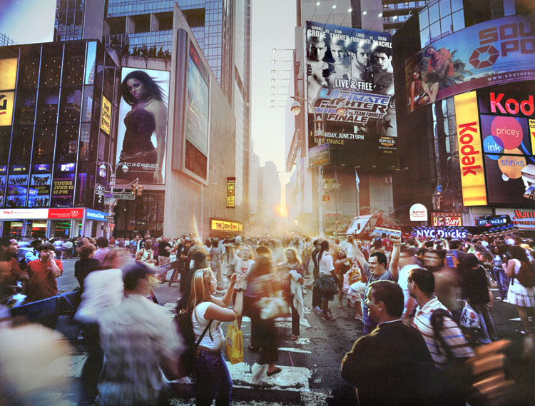 Jerry Spagnoli - Times Square Solstice, NY