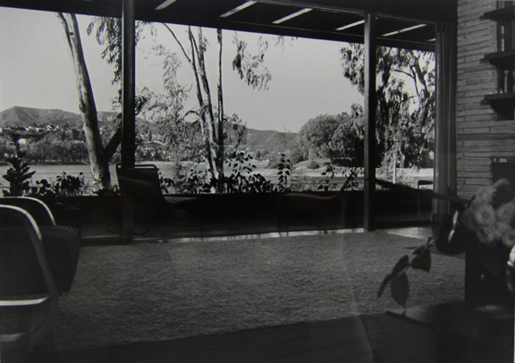 Julius Shulman - Residence David Sokol Overlooking Silver Lake, Los Angeles (Richard J. Neutra, Architect)