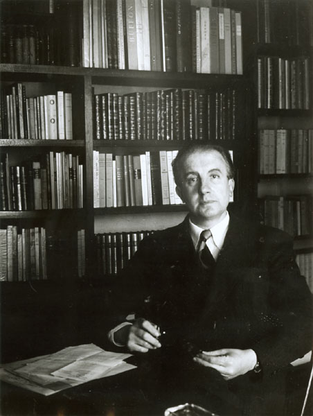Brassai (Gyula Halasz) - Paul Eluard at His Paris Apartment