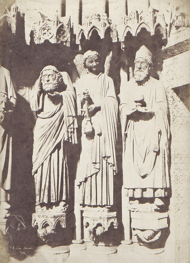 Henri Le Secq - Religious Sculpture at the Cathedral of Amiens