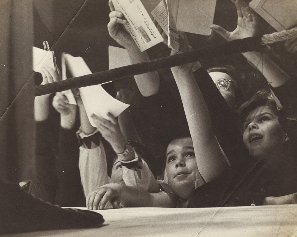Kenneth Heilbron - Children Begging for Autographs