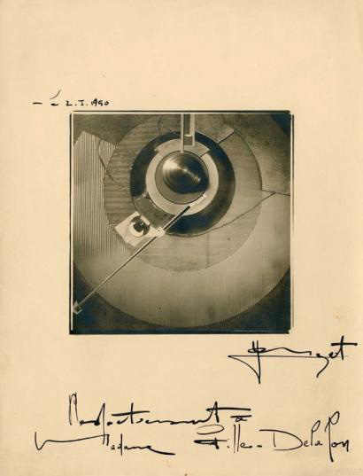 Illegible (French) - Abstract Composition