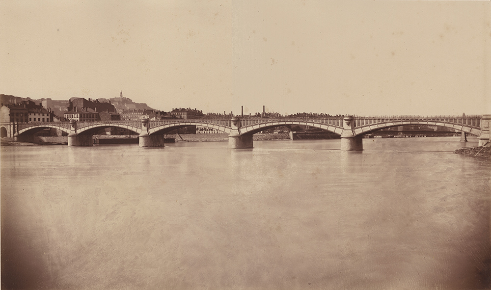 Edouard Baldus - Lyon, Viaduc du Rhone