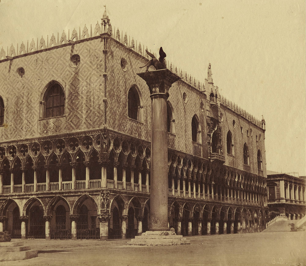 Francesco Bonaldi & Tarreghetta - View from the Grand Canal of the Doges Palace, Venice, Italy