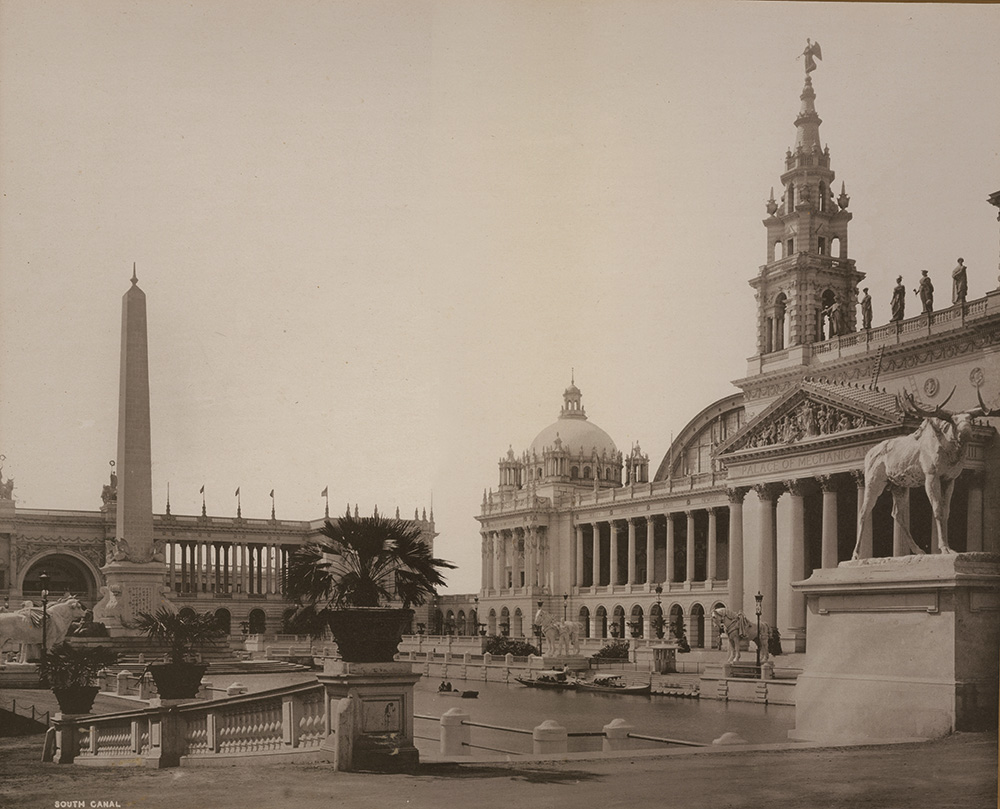 E. R. Walker - Eastern End of Machinery Hall, Chicago 1893 World Exposition