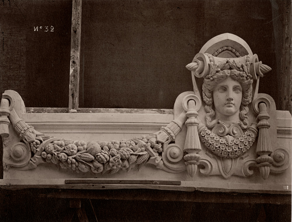 Louis-Émile Durandelle - Le Nouvel Opera de Paris, Sculpture Ornementale