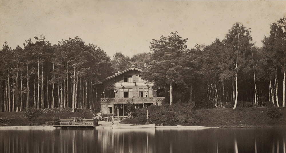 Charles Marville (dit), Charles-François Bossu - Chalet des îles, Bois de Boulogne Charles Marville (dit), Charles-François Bossu - Chalet des îles, Bois de Boulogne