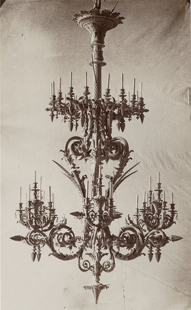 Louis-Émile Durandelle - Le Nouvel Opera de Paris, Bronzes, Candelabraes, Lustres, Torcheres--Appliques--Lampadaires