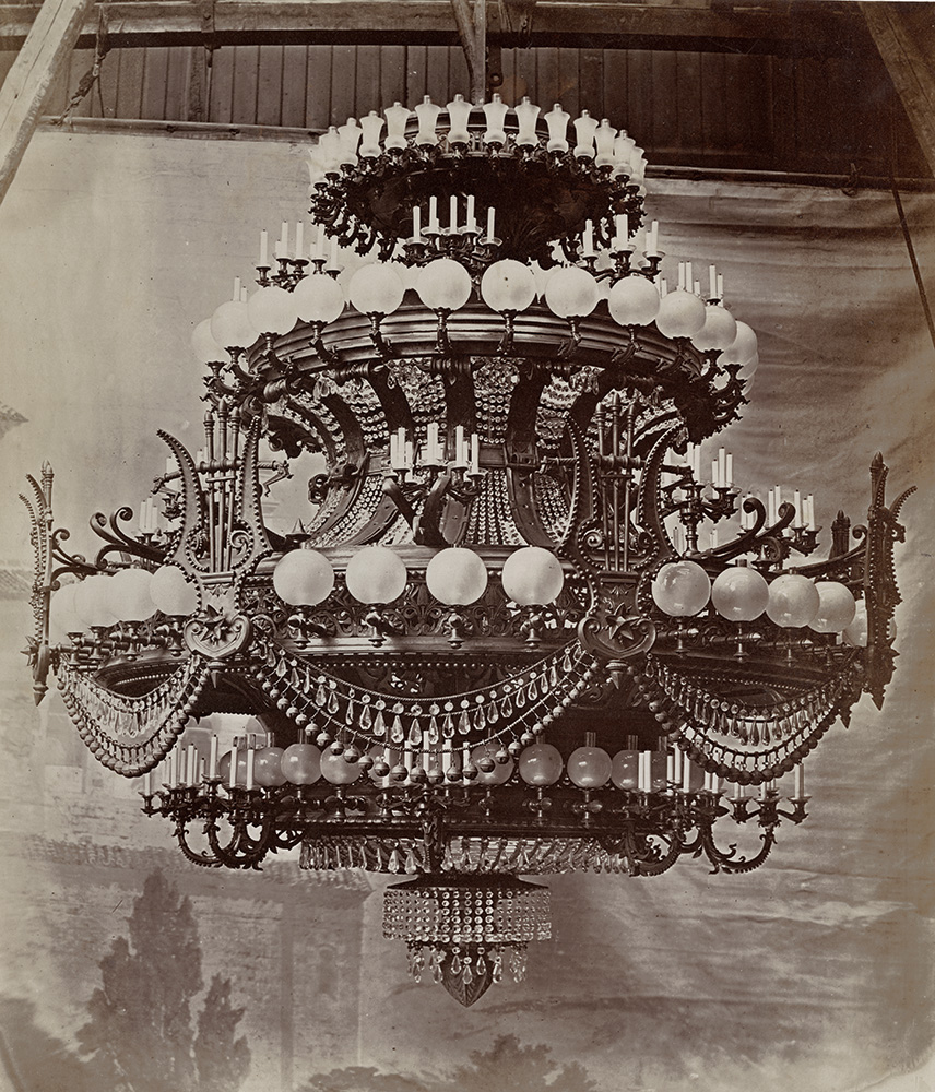 Louis-Émile Durandelle - Le Nouvel Opera de Paris, Bronzes, Candelabraes, Lustres, Torcheres--Appliques--Lampadaires