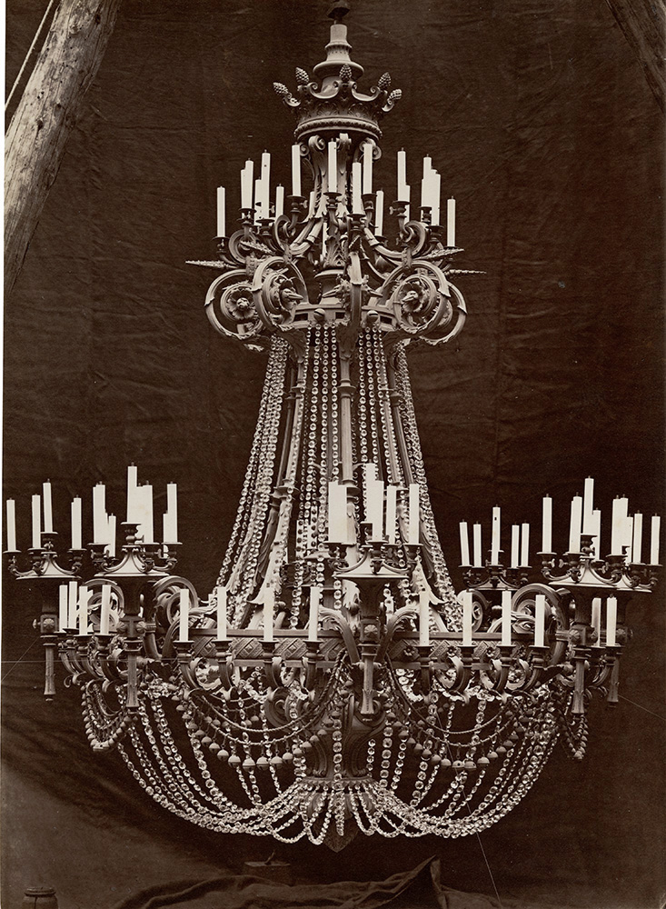Louis-Émile Durandelle - Le Nouvel Opera de Paris, Bronzes, Candelabraes, Lustres, Torcheres--Appliques--Lampadaires
