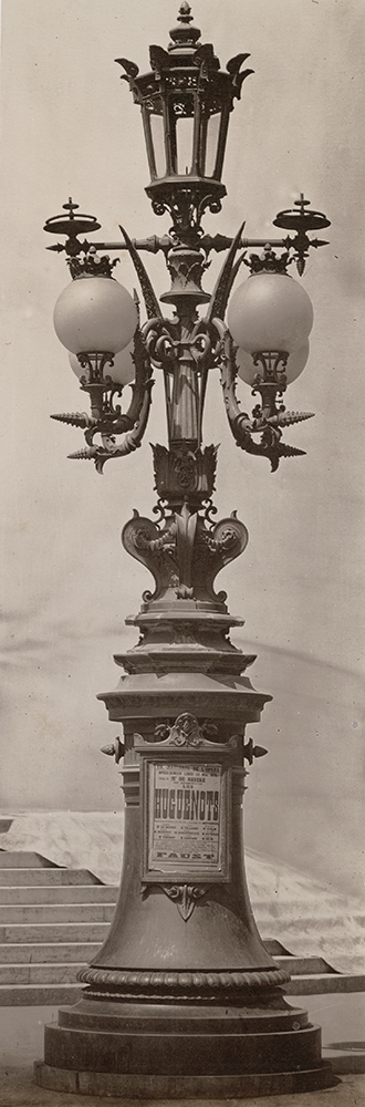 Louis-Émile Durandelle - Le Nouvel Opera de Paris, Bronzes, Candelabraes, Lustres, Torcheres--Appliques--Lampadaires