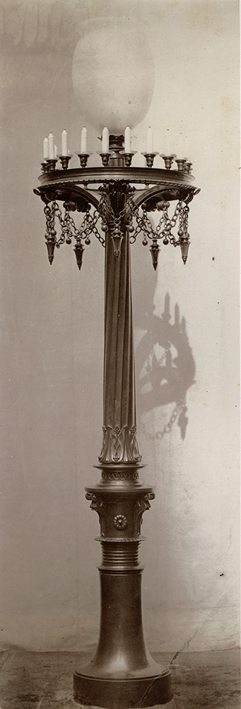 Louis-Émile Durandelle - Le Nouvel Opera de Paris, Bronzes, Candelabraes, Lustres, Torcheres--Appliques--Lampadaires