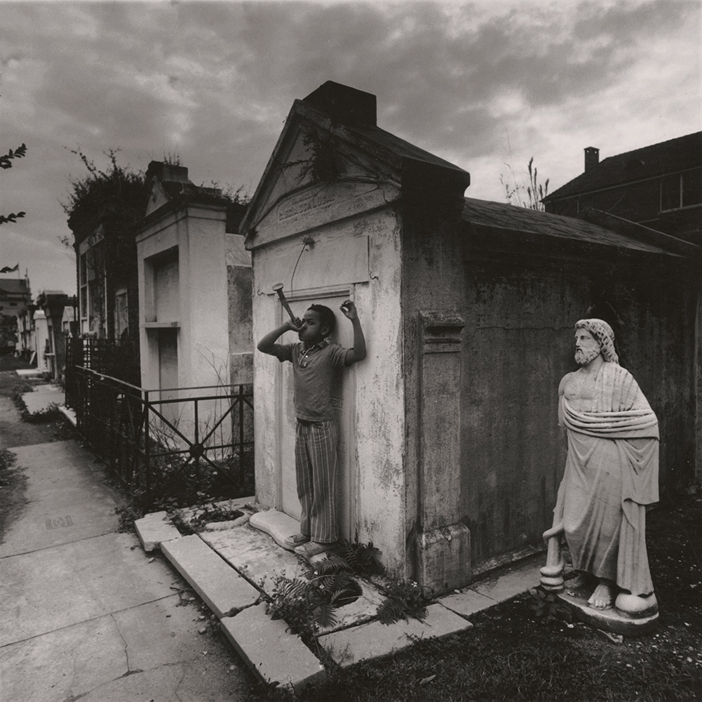 Arthur Tress - Cemetery Festival, Louisana