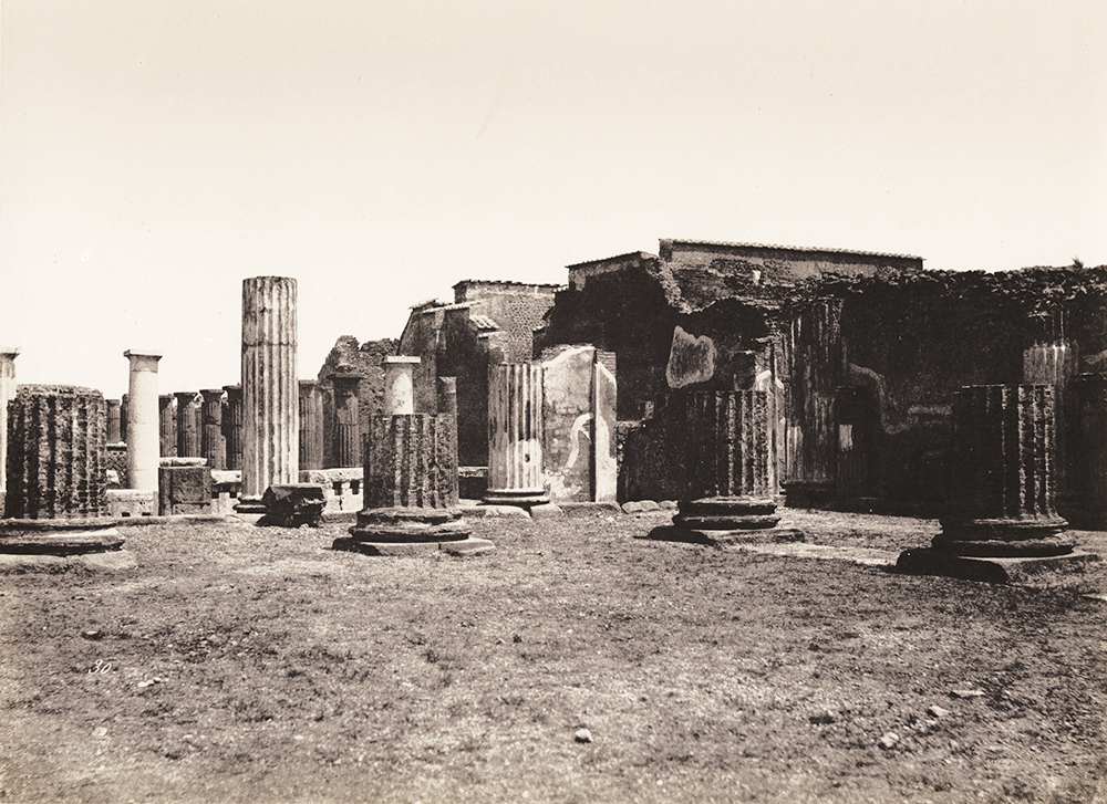 Gustave Le Gray / Firmin-Eugène Le Dien - Pompei, Interieur de la Basilique