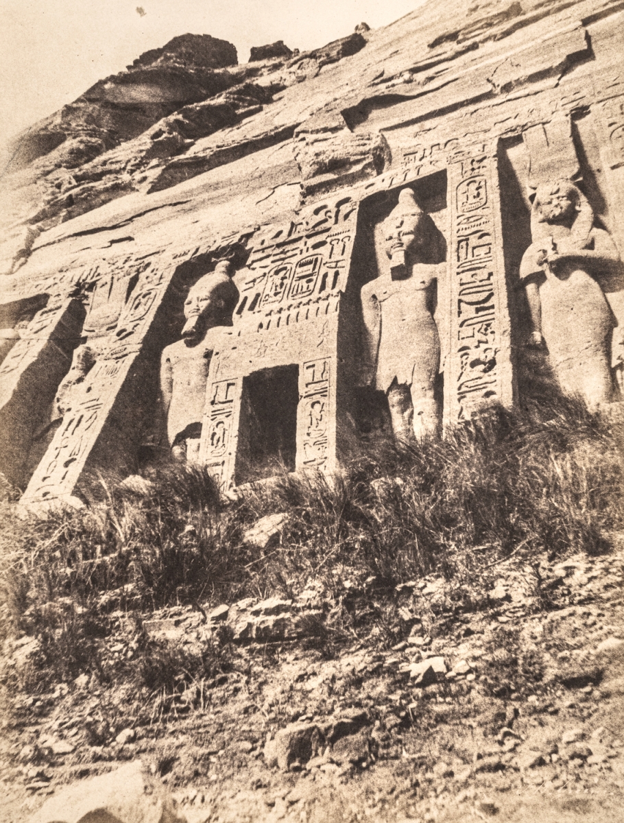 John Beasley Greene - Abou Simbel Spéos d'Athor, Porte Centrale, Egypt