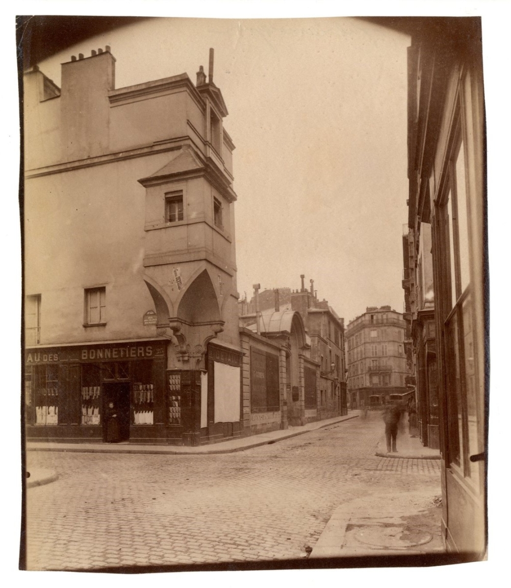 Jean-Eugene-Auguste Atget - Hôtel Lamoignon, Rue des Francs-Bourgeois, Paris