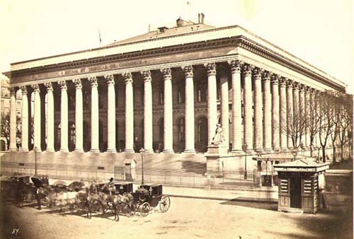 Edouard Baldus - Le Bourse, Paris
