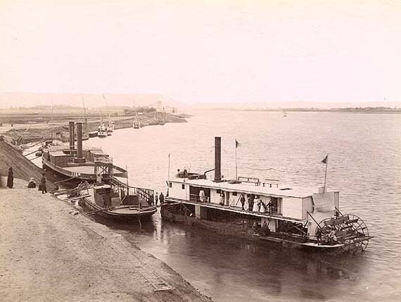 J. Pascal Sebah - Luxor, Boat Debarkation