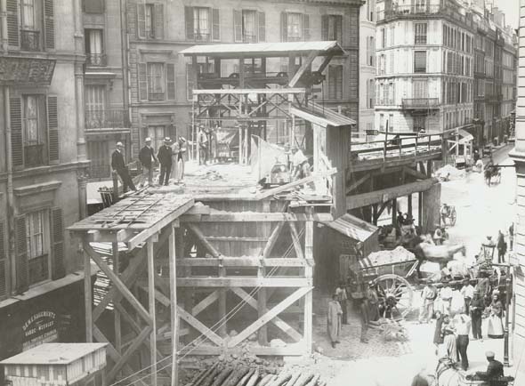 Moisant - Construction of the Central Sewer System of Upper Paris