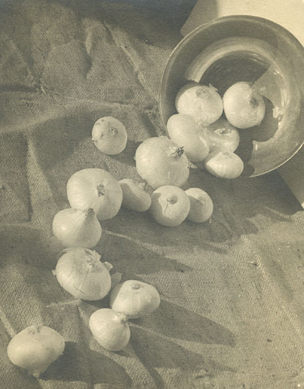 E. Lucerne Mailloux - Still Life of Onions and Bowl