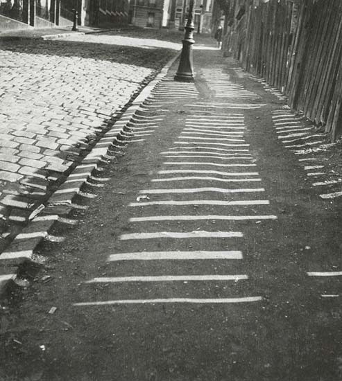 Geza Vandor - Fence, Street and Shadow
