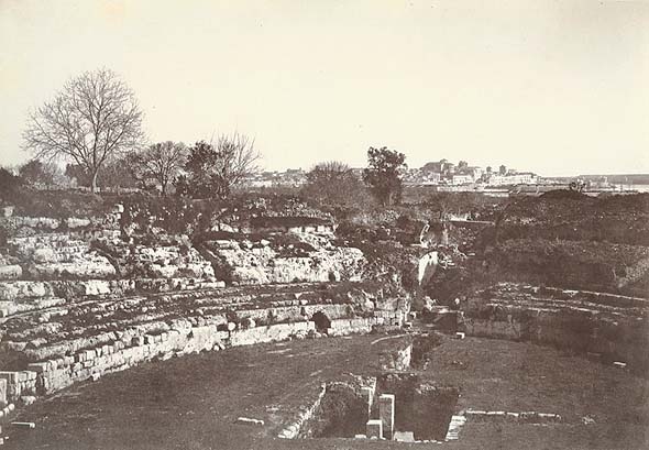 Paul Marcellin Berthier - Amphitheater of Syracuse (Sicily, Italy)
