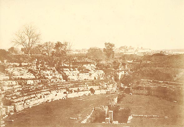 Paul Marcellin Berthier - Amphitheater of Syracuse (Sicily, Italy)
