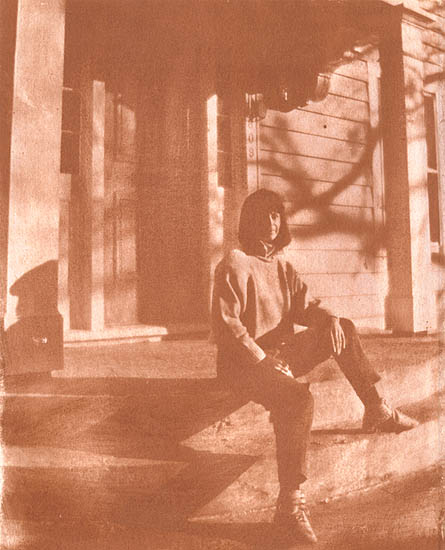 Ted Jones - Cheryl  on Porch