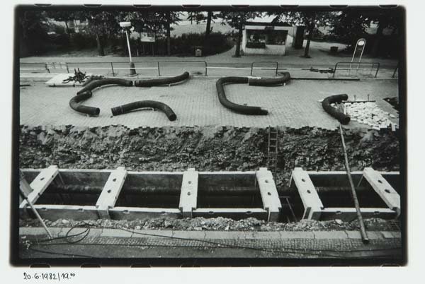 Jiri Hanke - "Views from the Window of My Flat" (Street and Utilities Construction)
