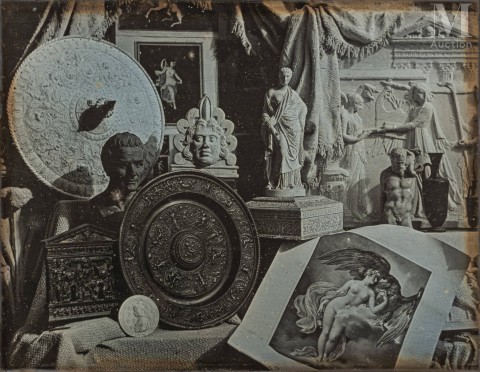 This stunning full-plate daguerreotype by Alphonse-Eugène Hubert, who was a member of the Daguerre studio, sold for nearly 530,000 euros to the Houston Museum of Art.