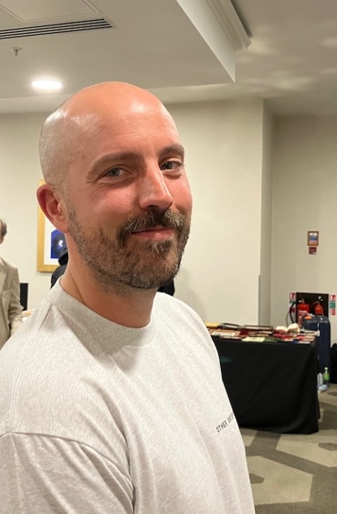 The fair's organizer Austin Farahar. (Photo Courtesy of Michael Diemar)